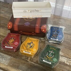 Scentsy Hogwarts Houses Wax Collection - Red, Yellow, Blue, Green